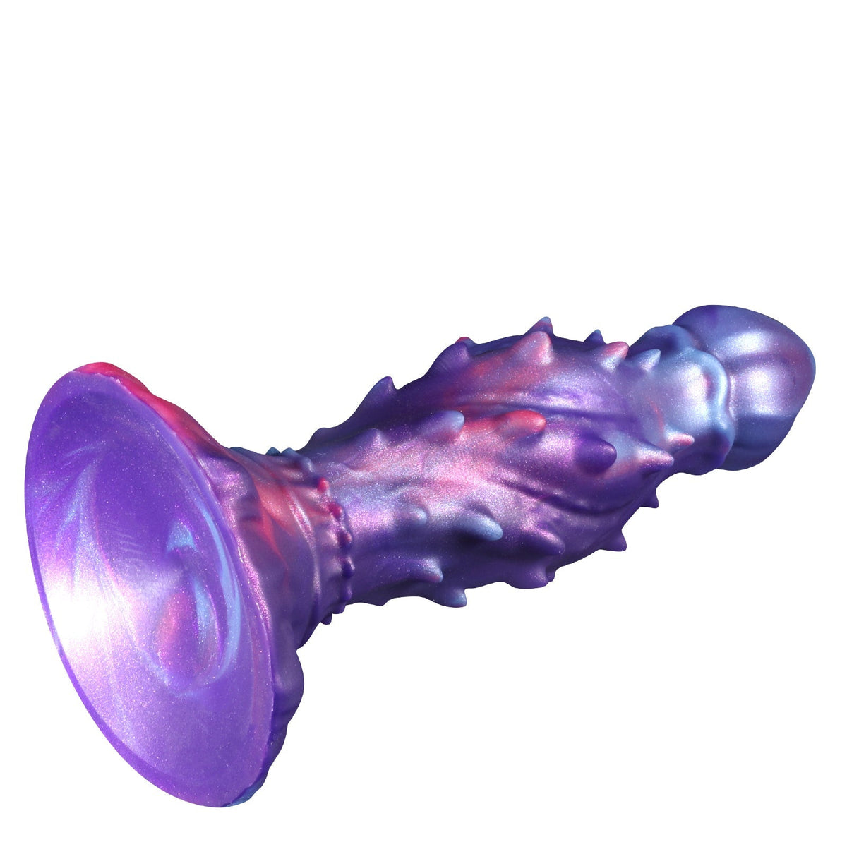 10 Inch Purple Fantasy Spiked Huge Anal Dildo
