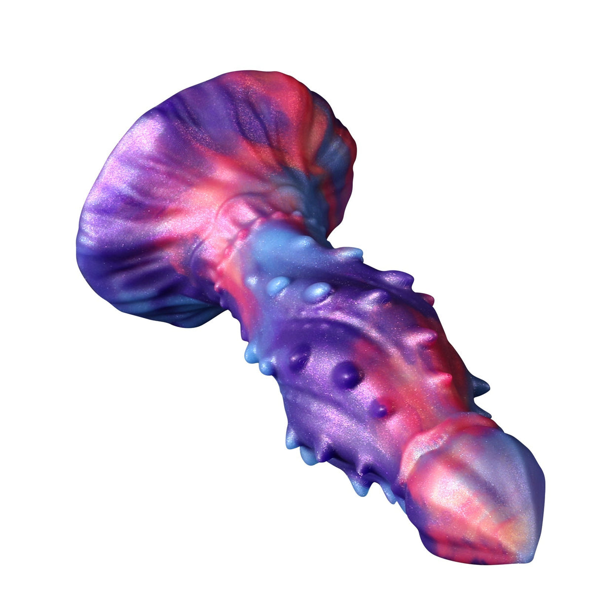 10 Inch Purple Fantasy Spiked Huge Anal Dildo