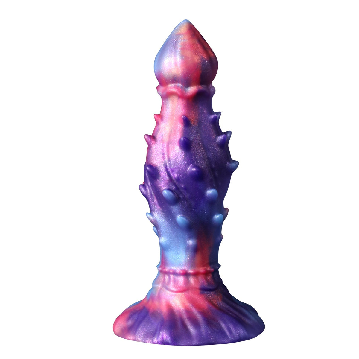 10 Inch Purple Fantasy Spiked Huge Anal Dildo