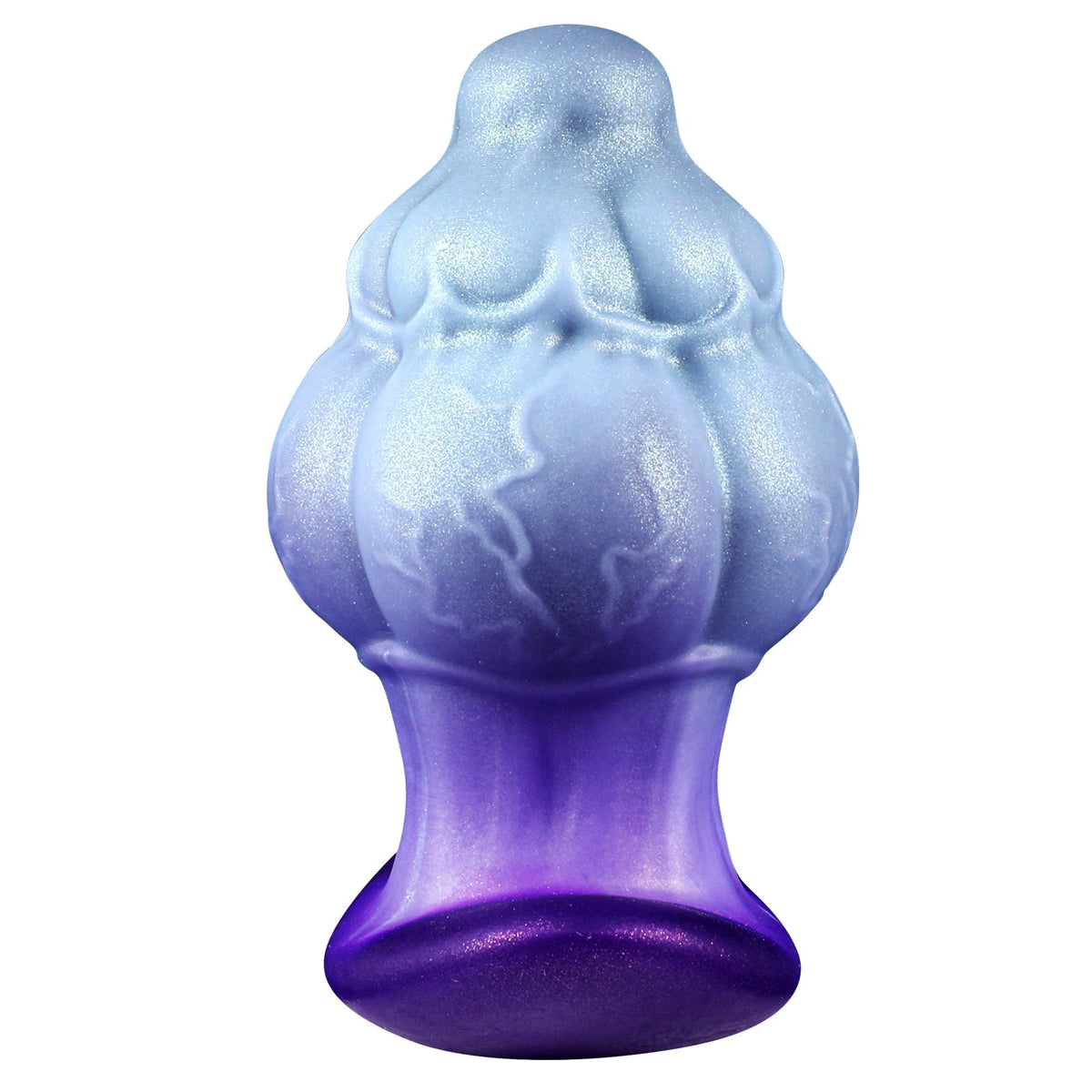 5 Inch Fantasy Knot Silicone Girthy Butt Plug