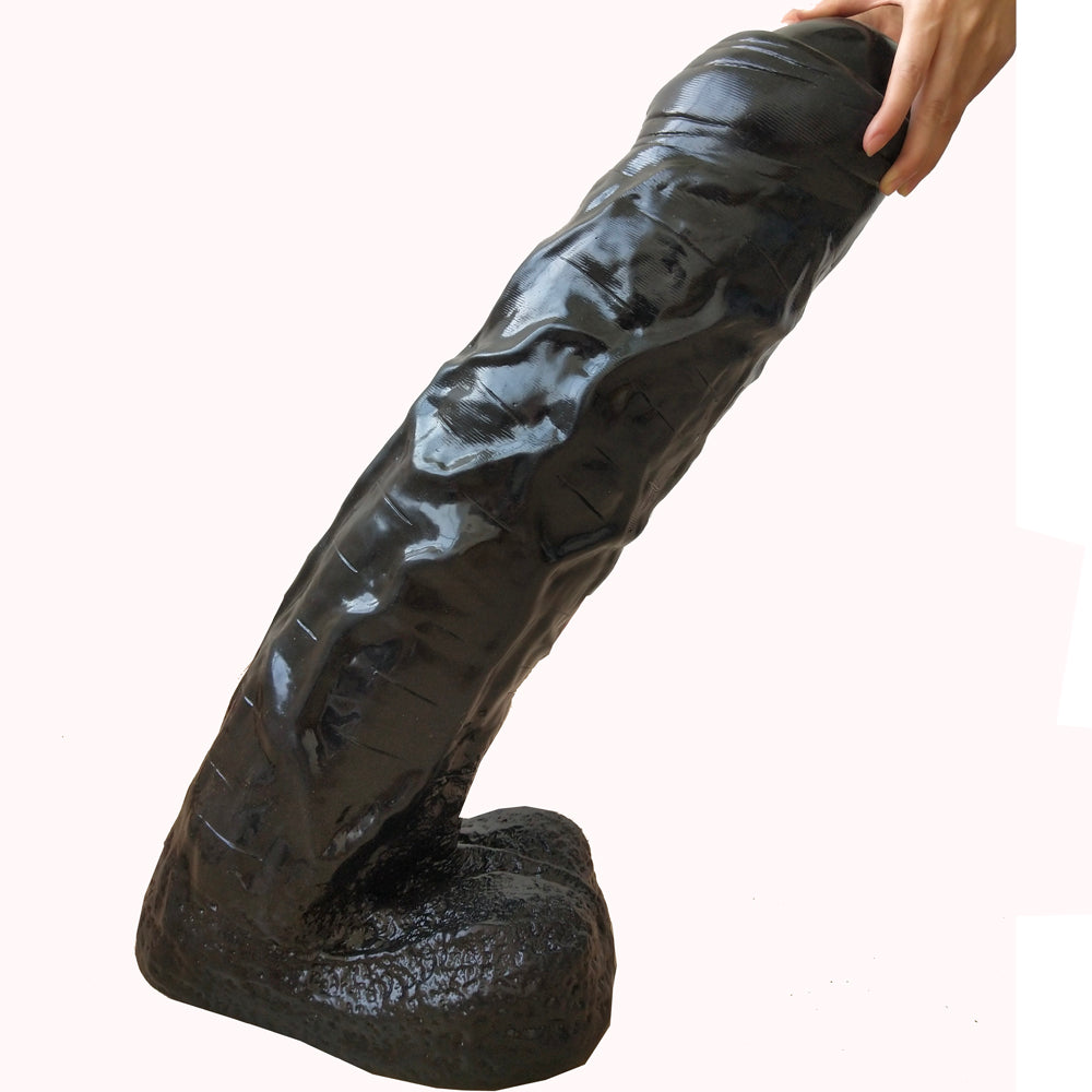 Biggest Huge xxxxl 2 Foot Dildo With Foreskin