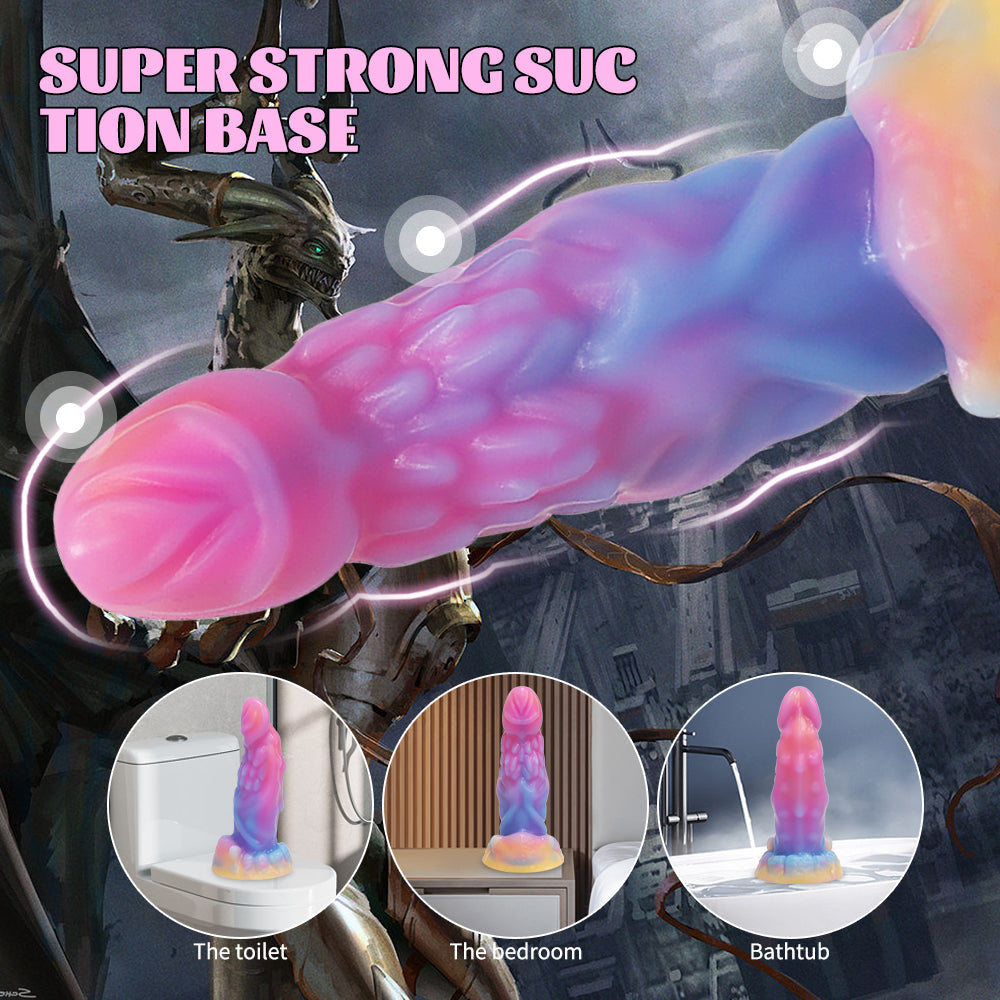 6 Inch Small Light up Fantasy Dragon Dildo