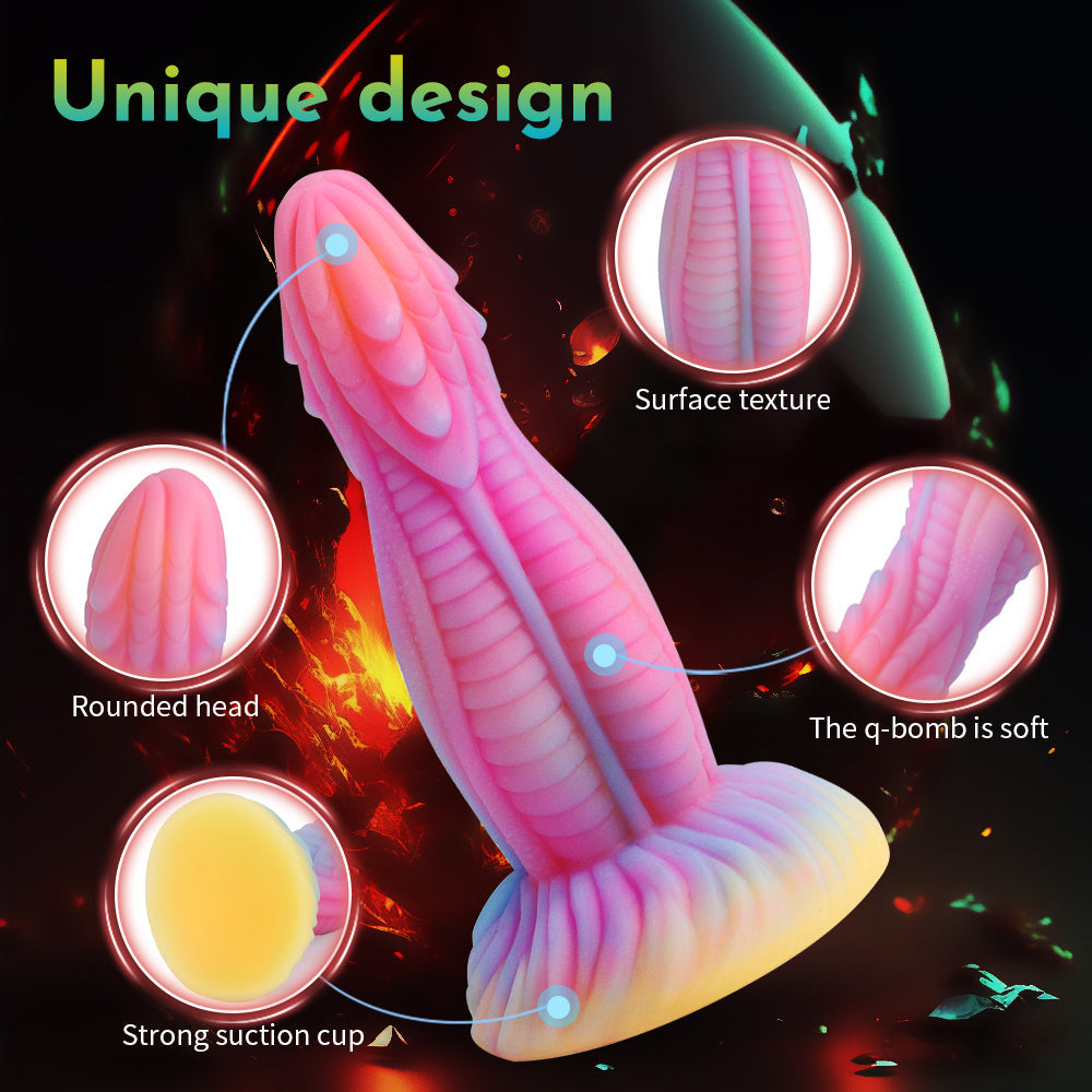 Fantasy Monster Glow in the Dark Dildo