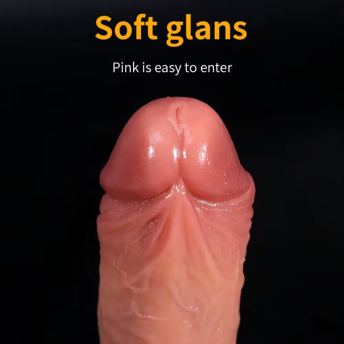 Super Soft Dildo Realistic 25.4 cm with Balls