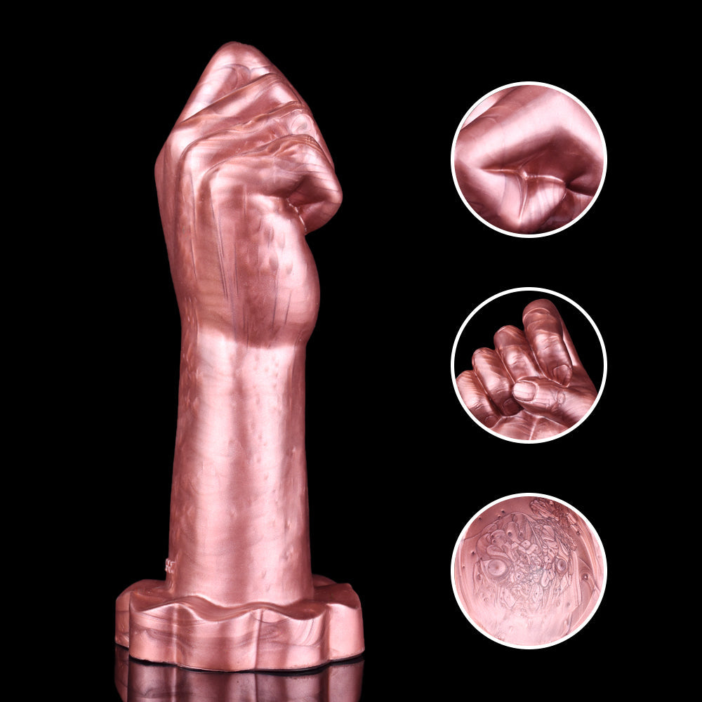 9.25 Inch Silicone Huge Hand Anal Fist Dildo