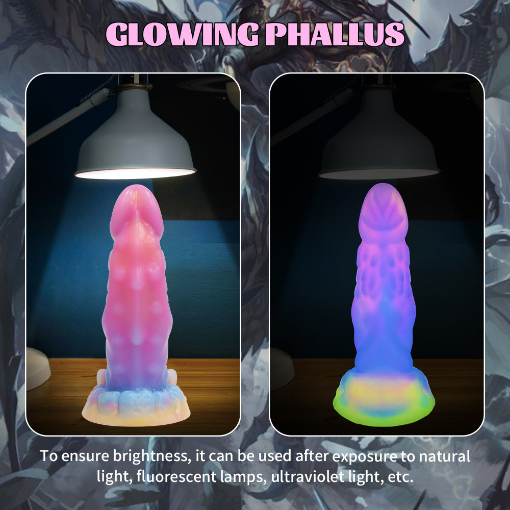 6 Inch Small Light up Fantasy Dragon Dildo