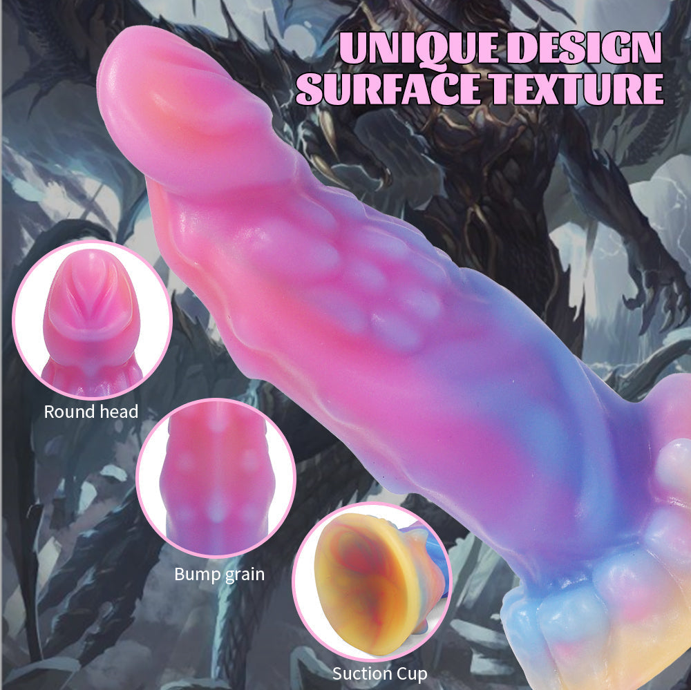 6 Inch Small Light up Fantasy Dragon Dildo