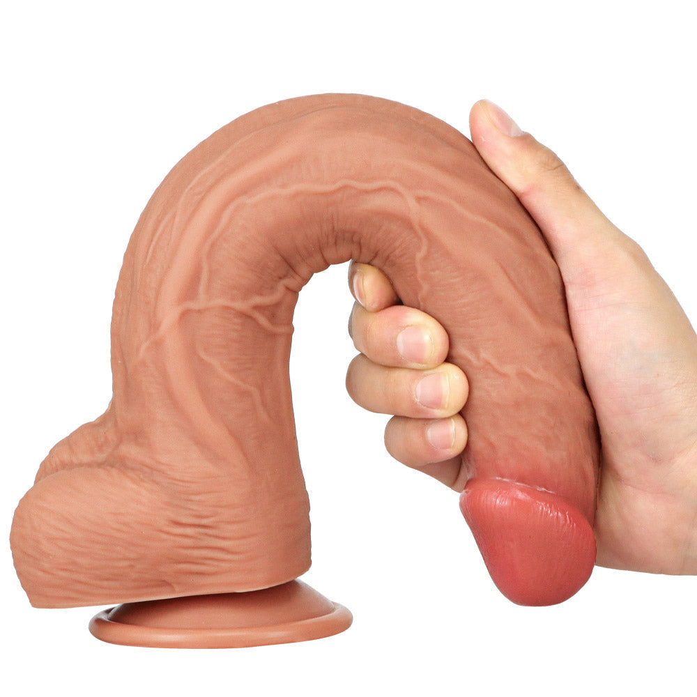 30.5 cm Soft Silicone Realistic Huge Anal Dildo