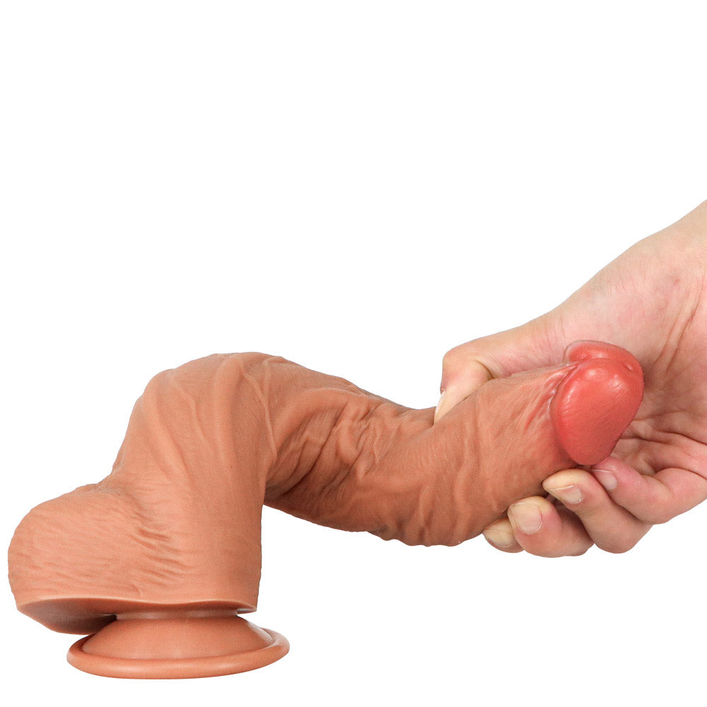 30.5 cm Soft Silicone Realistic Huge Anal Dildo