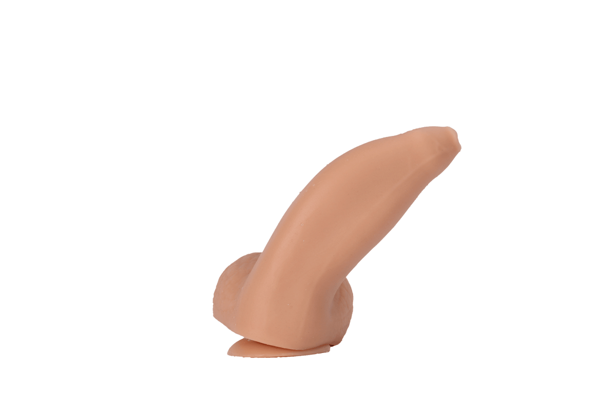 8 Inch Fantasy Elephant Tapered Foreskin Dildo