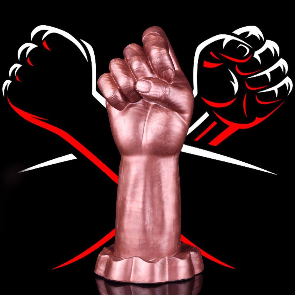 9.25 Inch Silicone Huge Hand Anal Fist Dildo