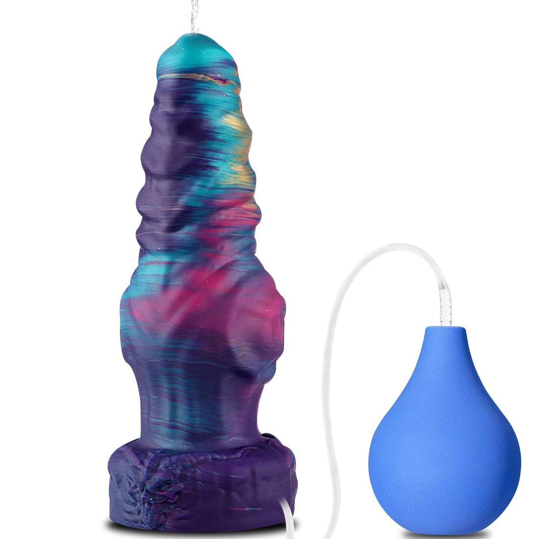 13 Inch Purple Huge Knot Monster Ejaculating Dildo