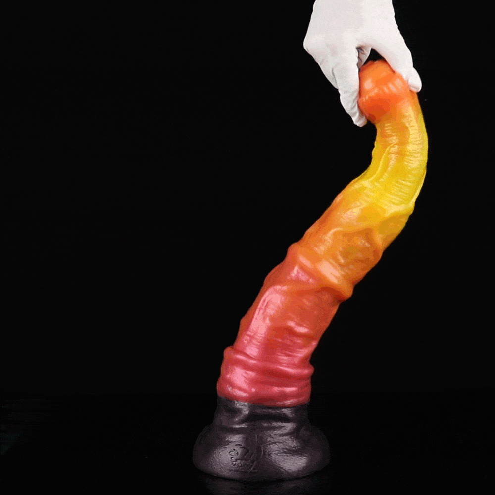 Dual Density Fantasy Silicone Large Horse Dildo