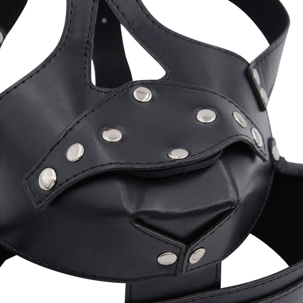 BDSM Bondage Sex Slave Dildo Mask Gag