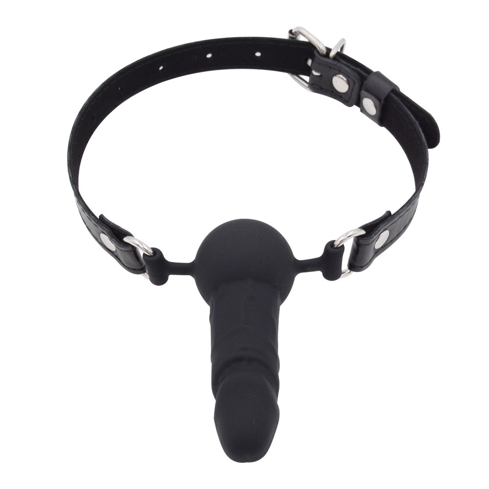 BDSM Femdom Strap-On Dildo Gag