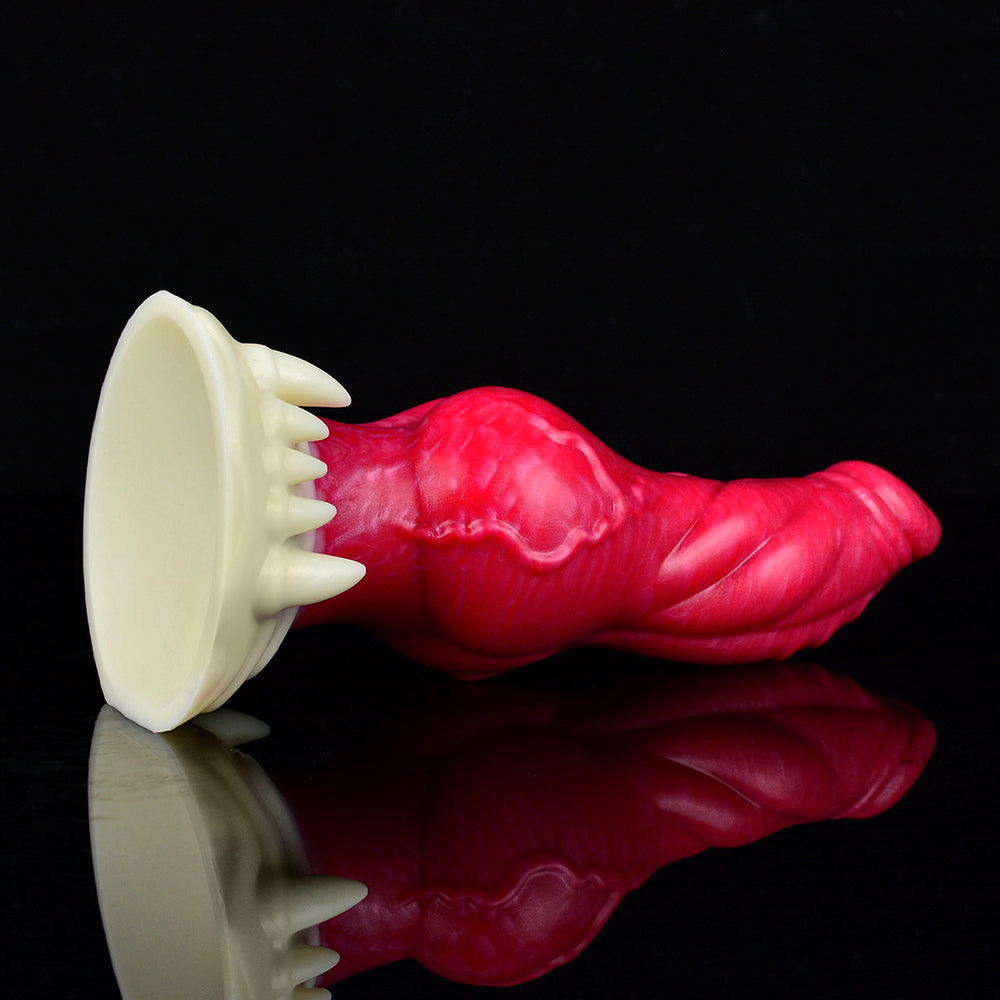 17.8 cm Spiked Fantasy Silicone Dog Dildo