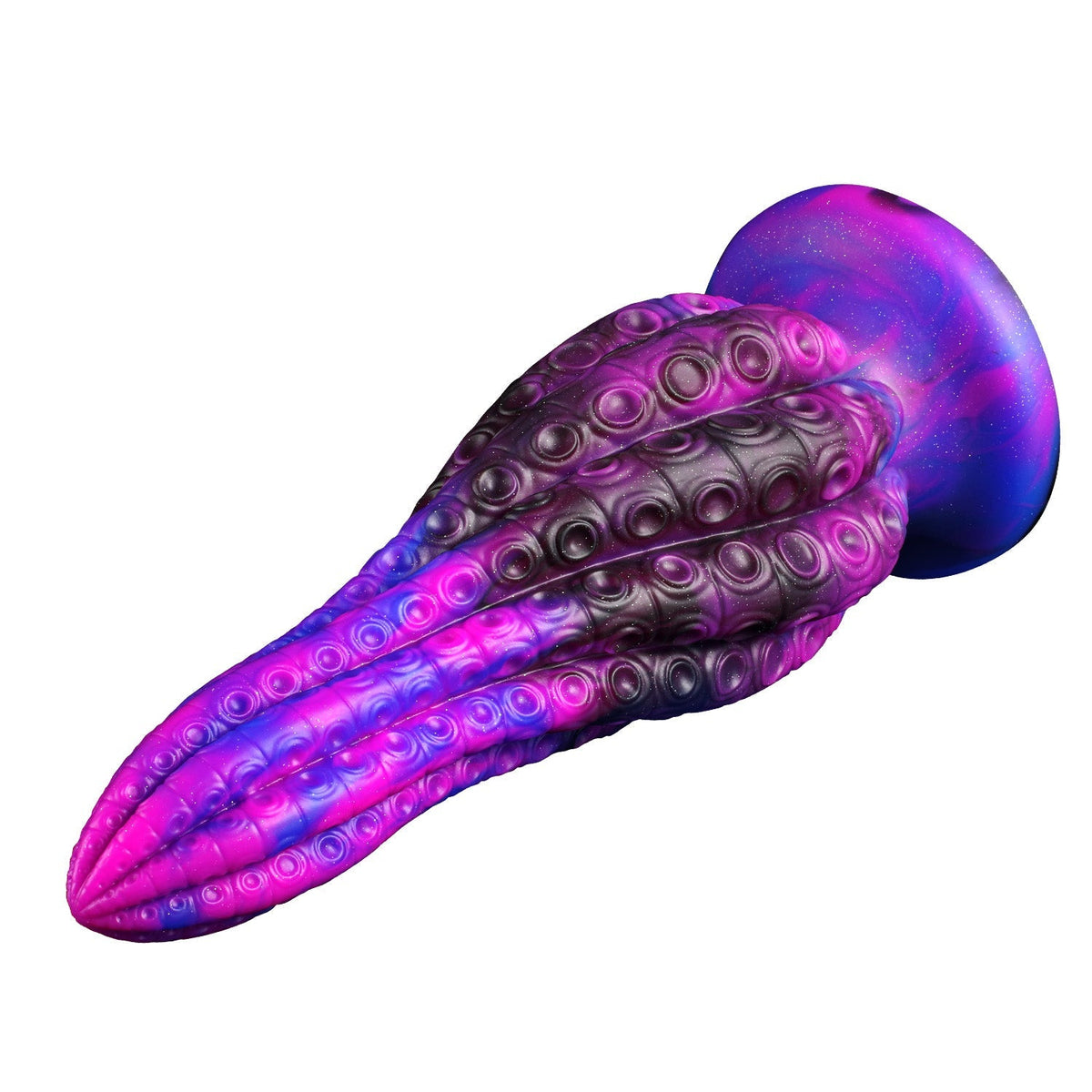 Purple Monster Rotating Tentacle Huge Butt Plug
