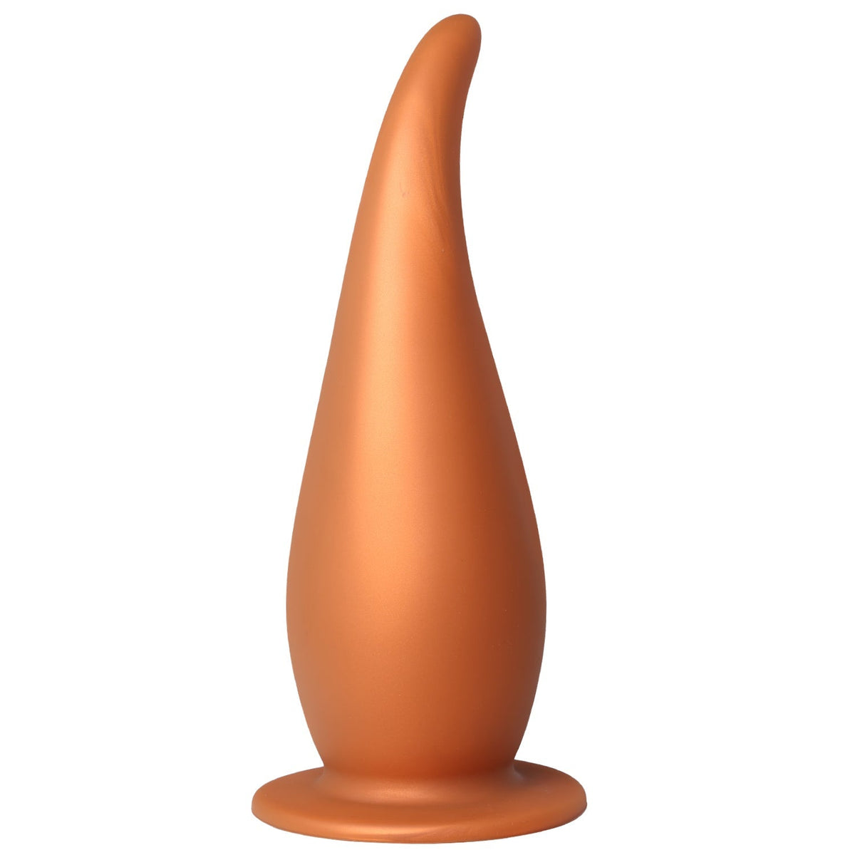 Gold Silicone Male Huge Butt Plug