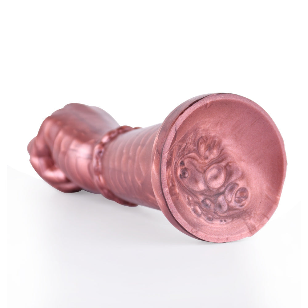5.9 Inch Silicone Heart Hand Anal Fist Dildo