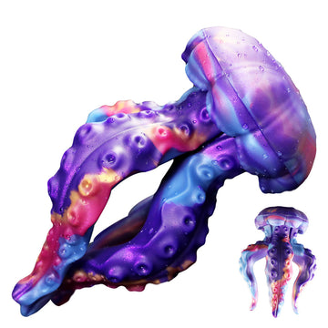 Purple Fantasy Octopus Tentacle Huge Butt Plug
