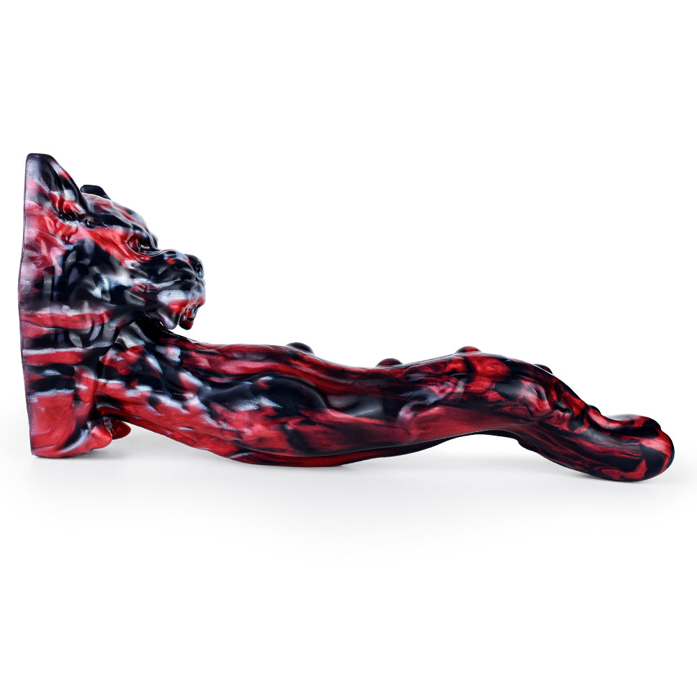 Silicone American Bully Dog Tongue Monster Dildo
