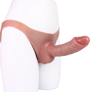 20.3 cm Silicone Strap On Dildo Pants