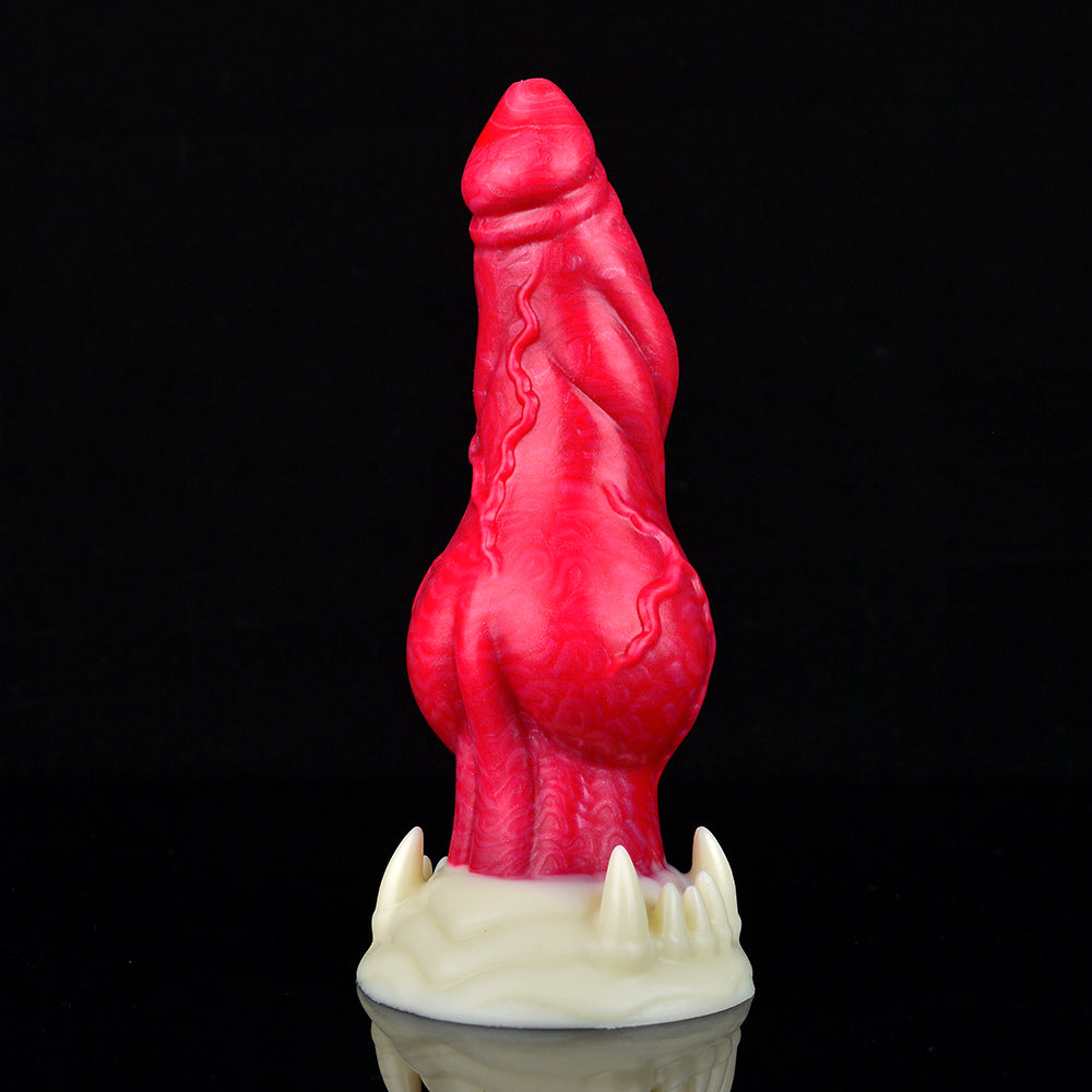 17.8 cm Spiked Fantasy Silicone Dog Dildo