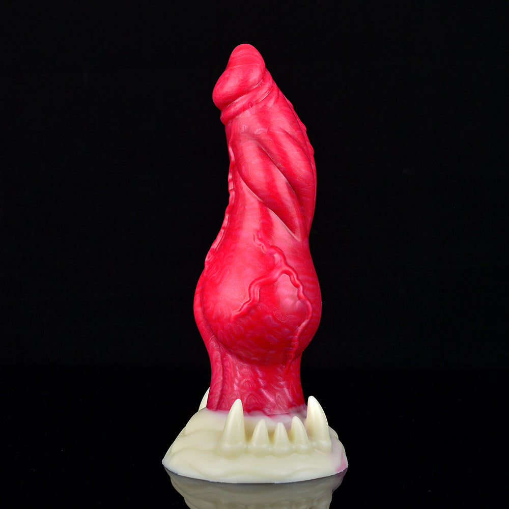 17.8 cm Spiked Fantasy Silicone Dog Dildo