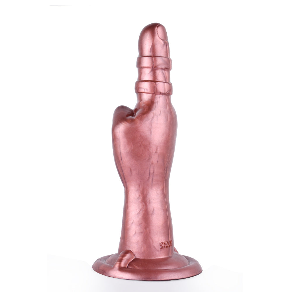 8 Inch Silicone Index Finger Anal Fist Dildo