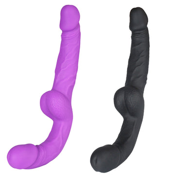 Double-Ended Realistic Female Wear Strapless Dildo
