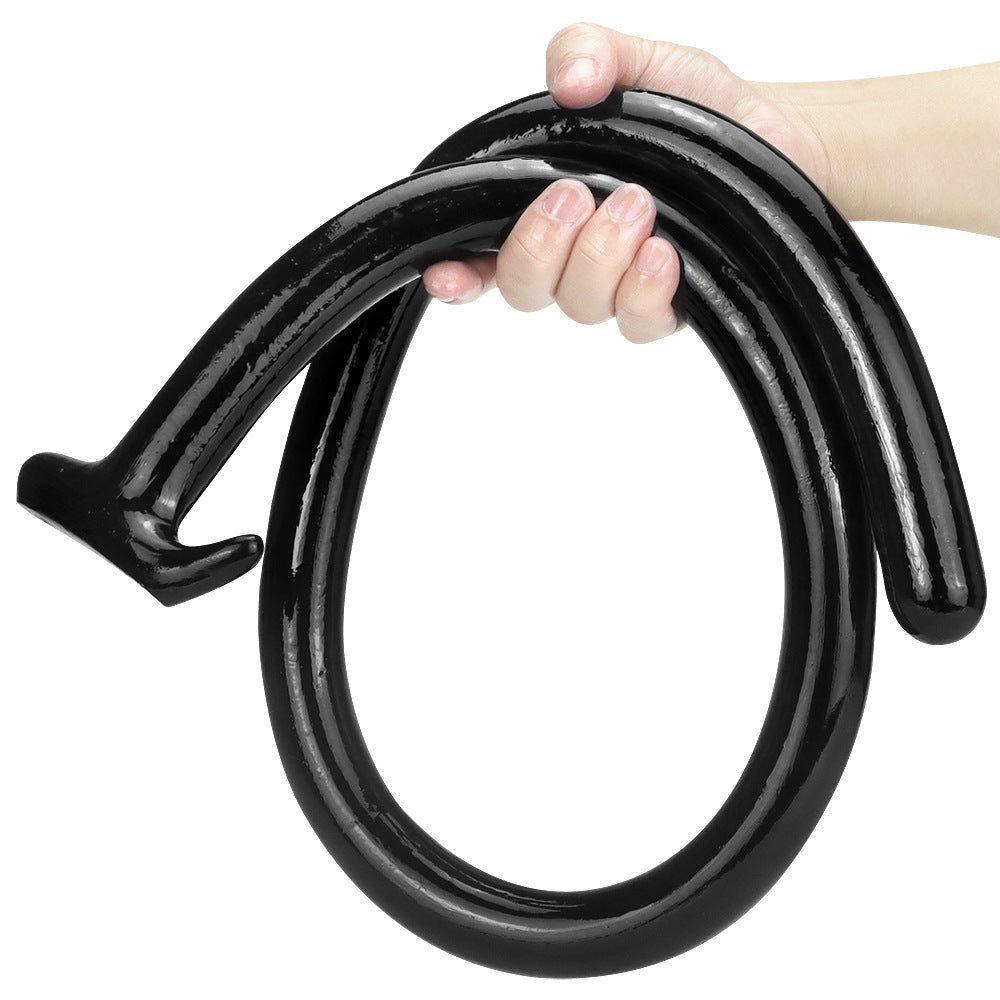 100 cm Dildo Extra Long Black Anal Sex Toy