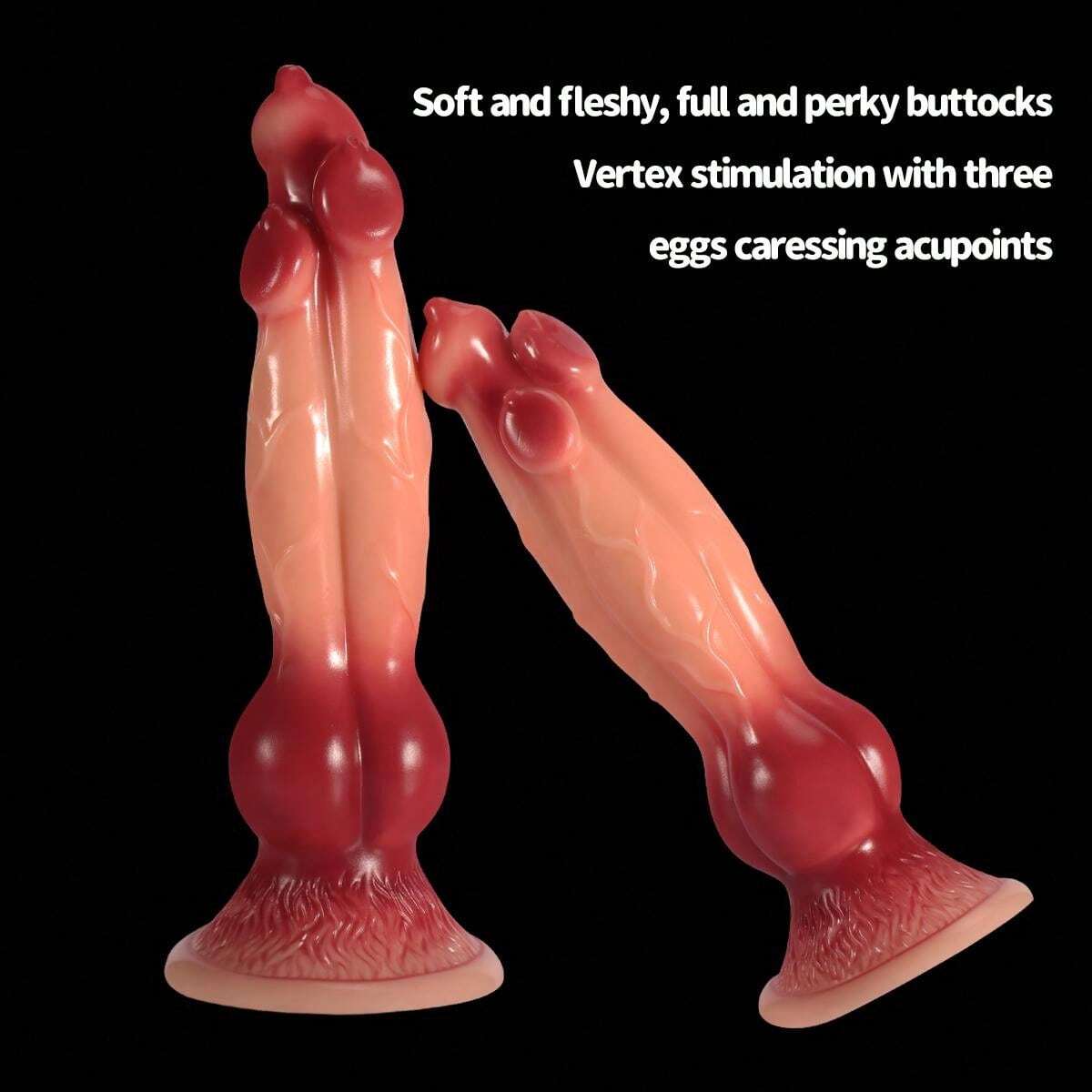 Fantasy Monster Cock Three Headed Dog Dildo