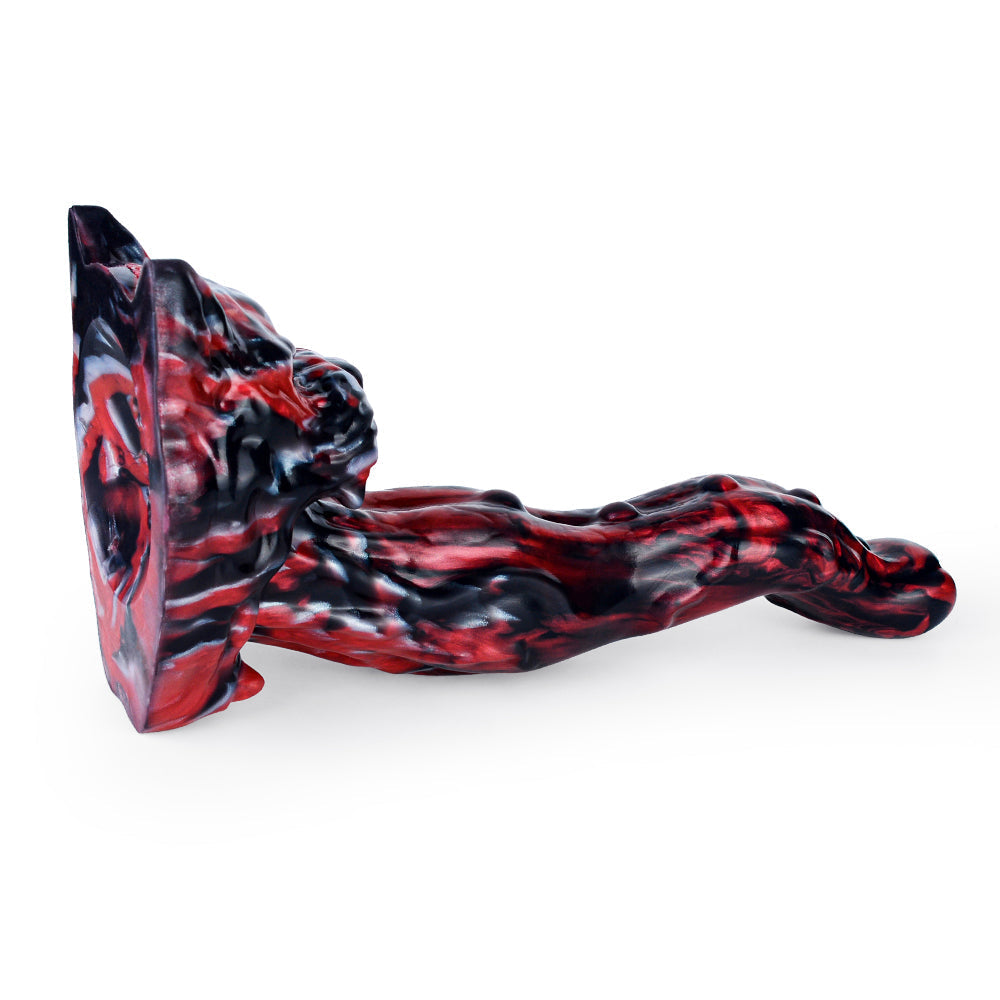 Silicone American Bully Dog Tongue Monster Dildo