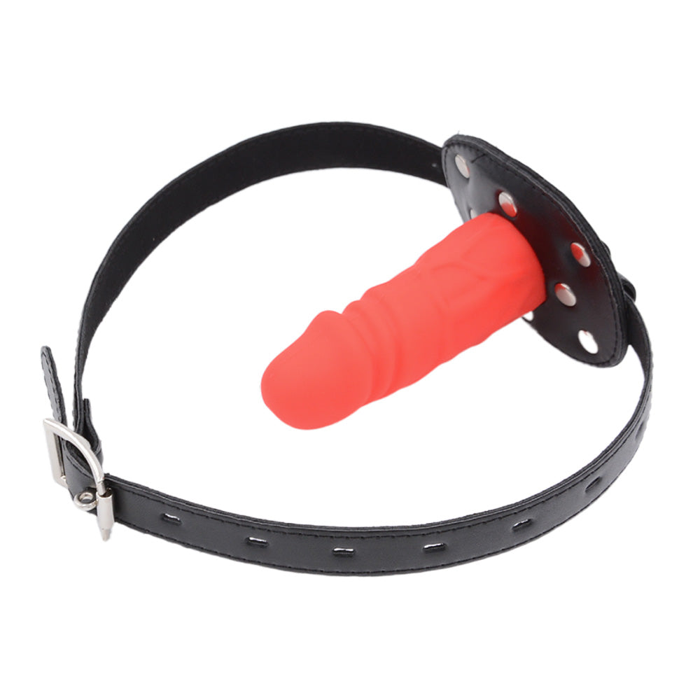 9.9 cm Silicone Face Dildo Gag