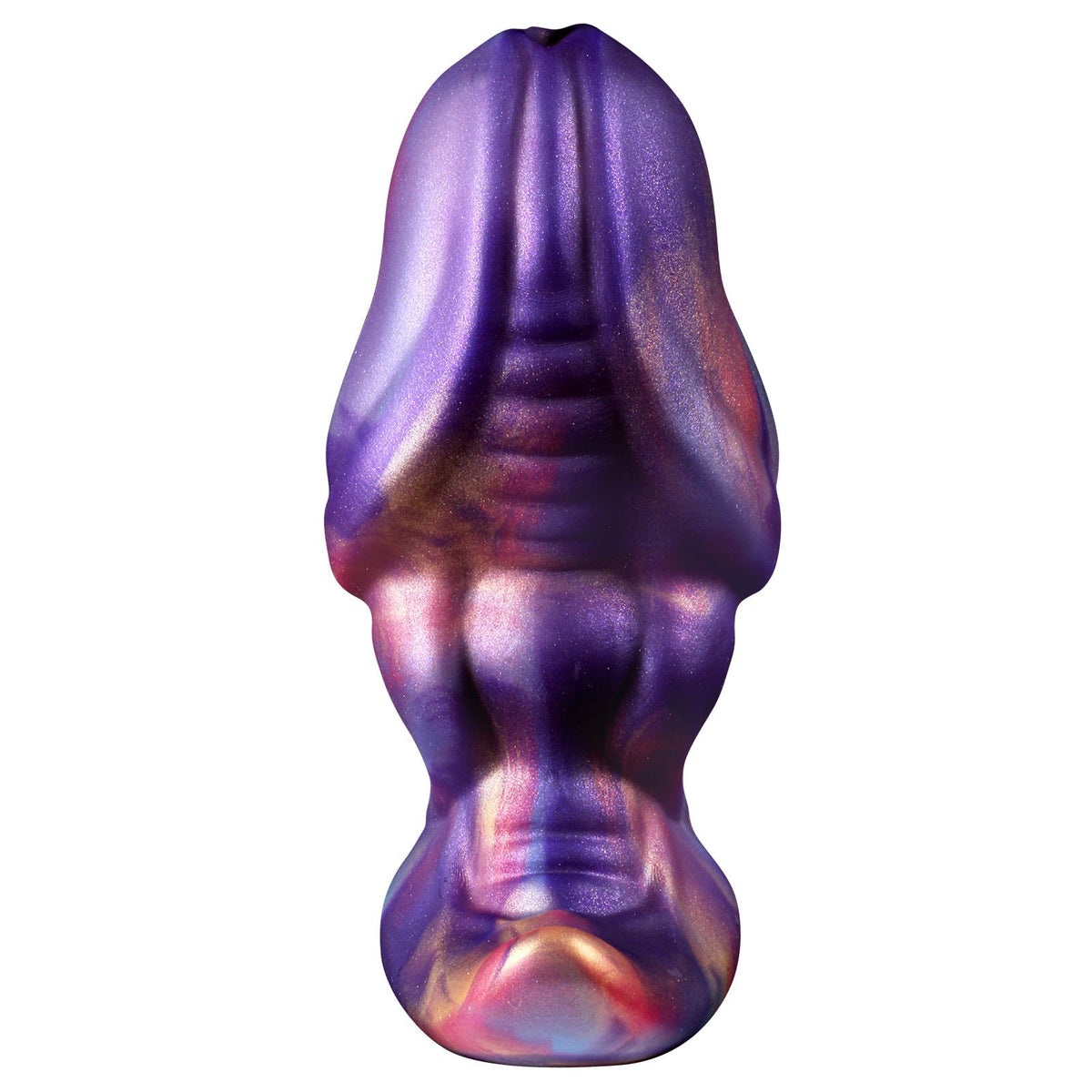 Purple Fantasy Silicone Short Thick Butt Plug
