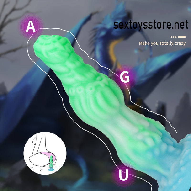 Fantasy Horse Lights Up Huge Butt Plug