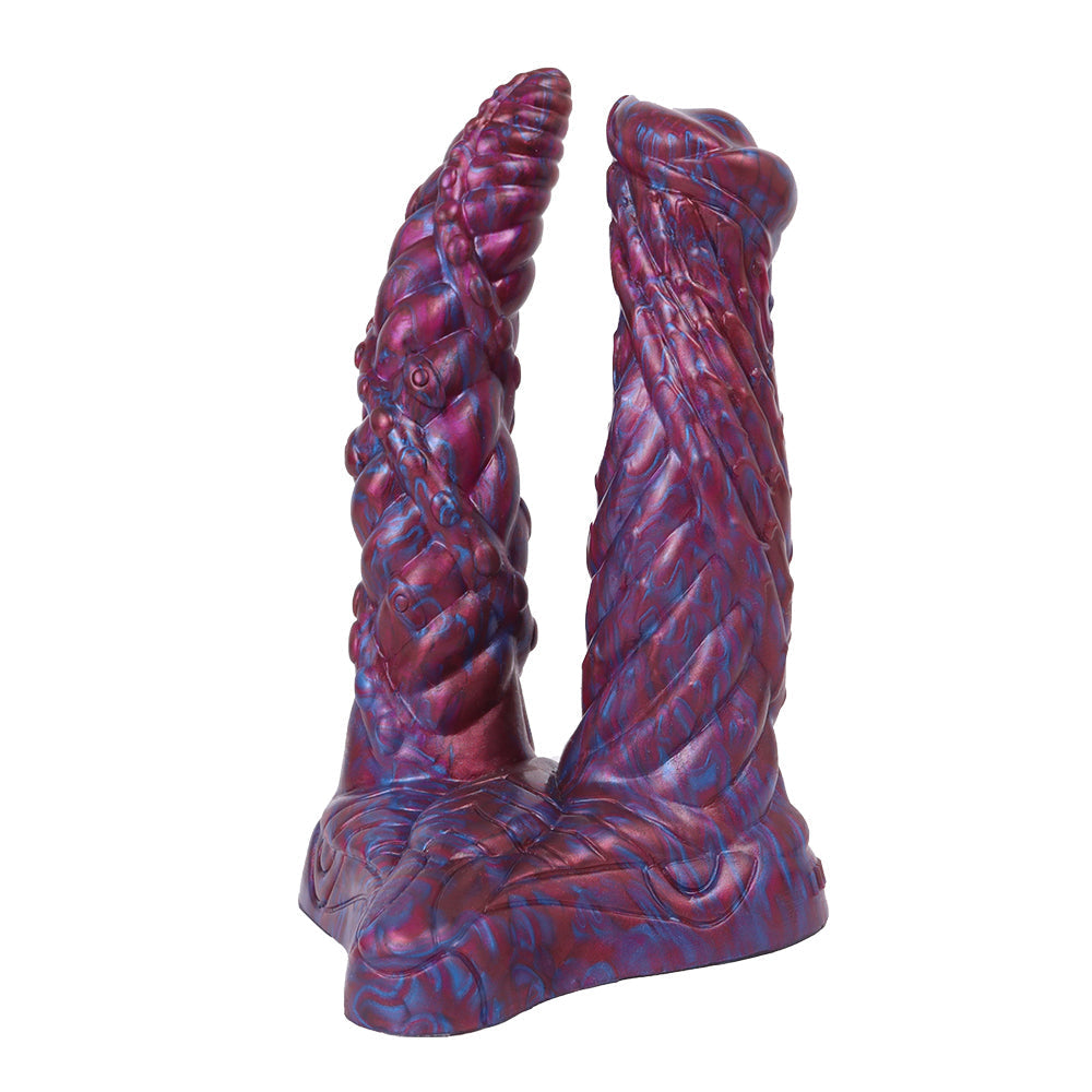 8 Inch Fantasy Monster Wolf DP Dildo