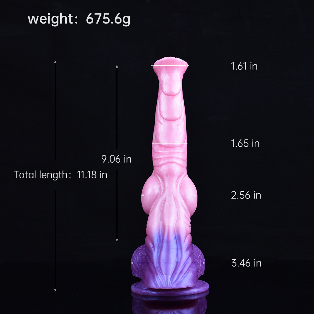 27.9 cm Huge Alien Fantasy Horse Dildo