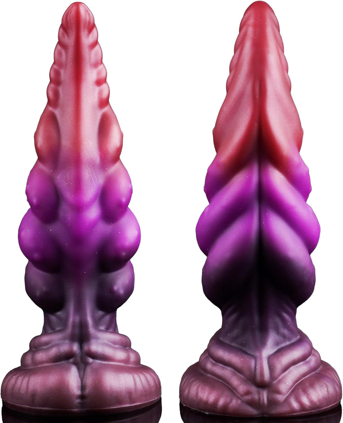 8 Inch Purple Monster Tongue Huge Anal Plug