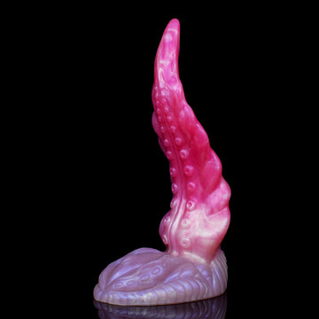 22.9 cm Pink Curved Monster Tentacle Dildo