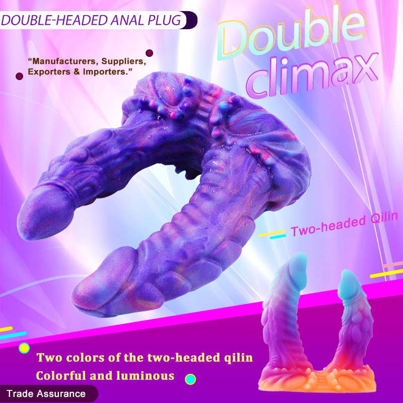 17.8 cm Monster Fantasy Double Penetration Dildo