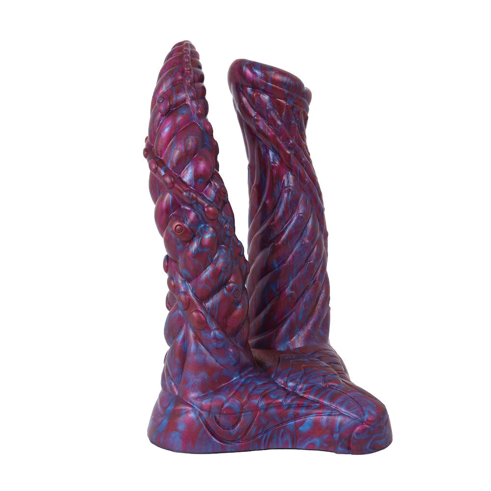 8 Inch Fantasy Monster Wolf DP Dildo