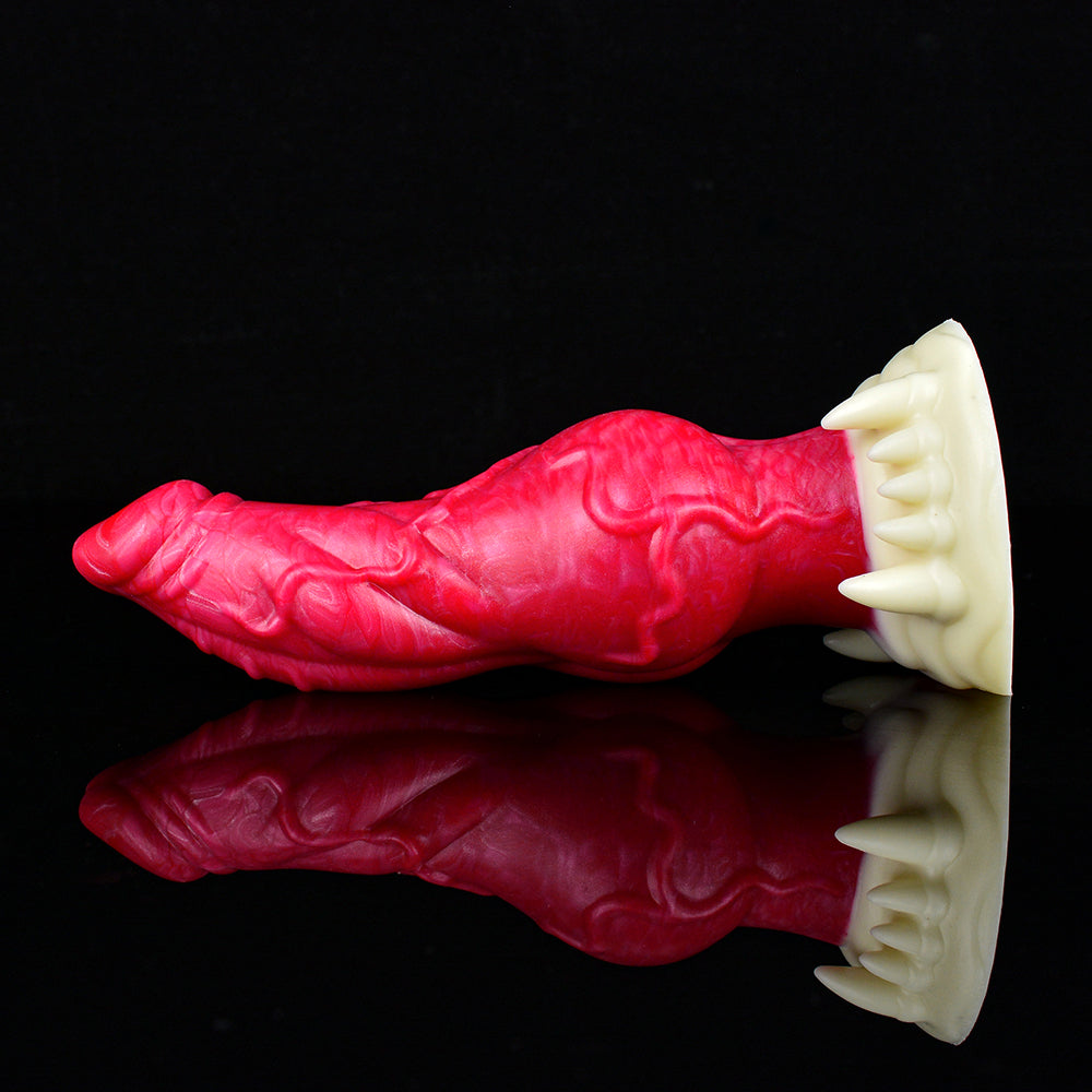 17.8 cm Spiked Fantasy Silicone Dog Dildo