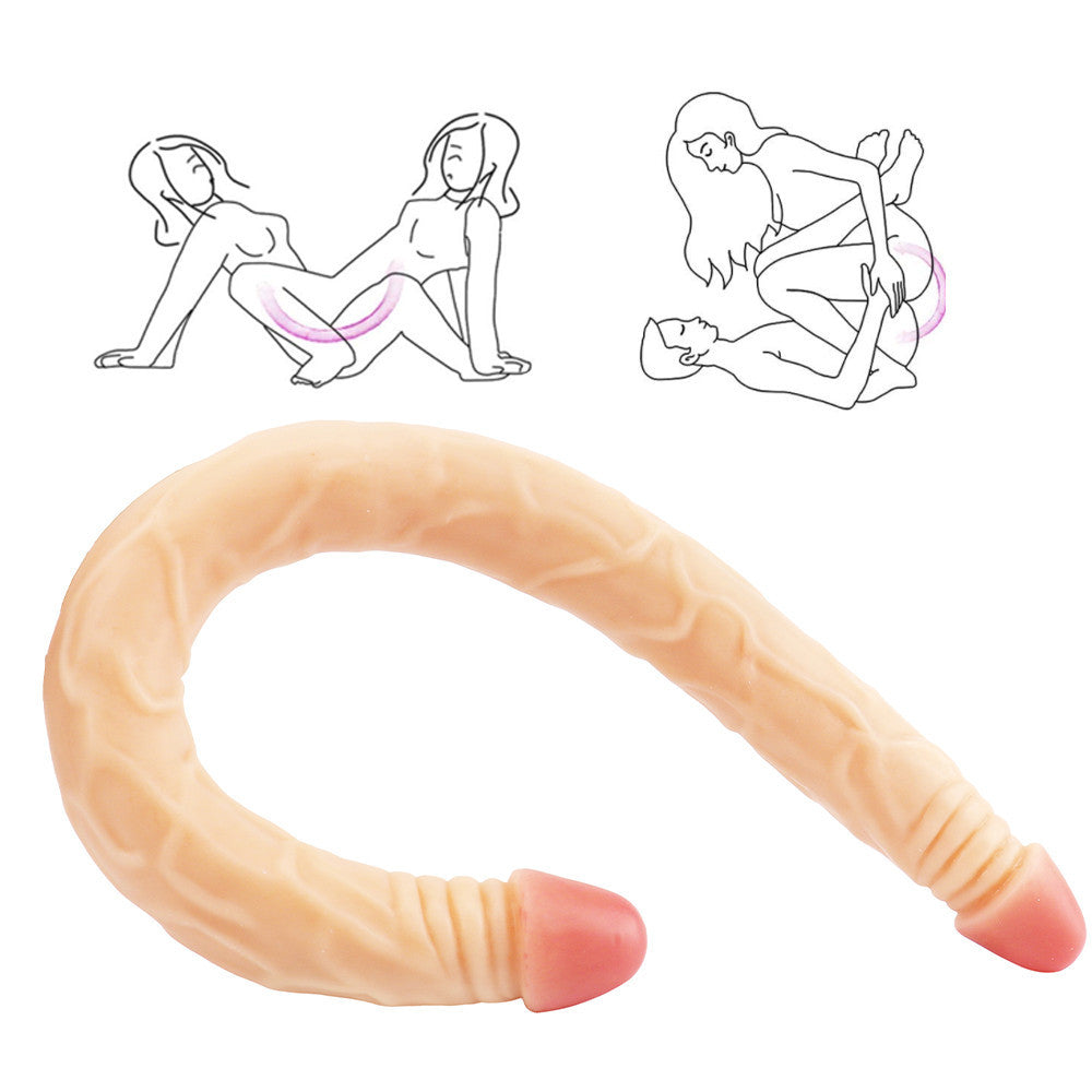 22 Inch Lesbian Long Double Ended Dildo