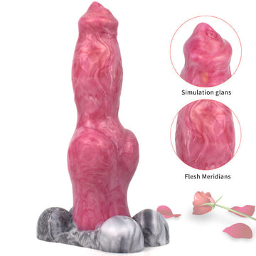 22.9 cm Shepherd Huge Knot Dog Dildo
