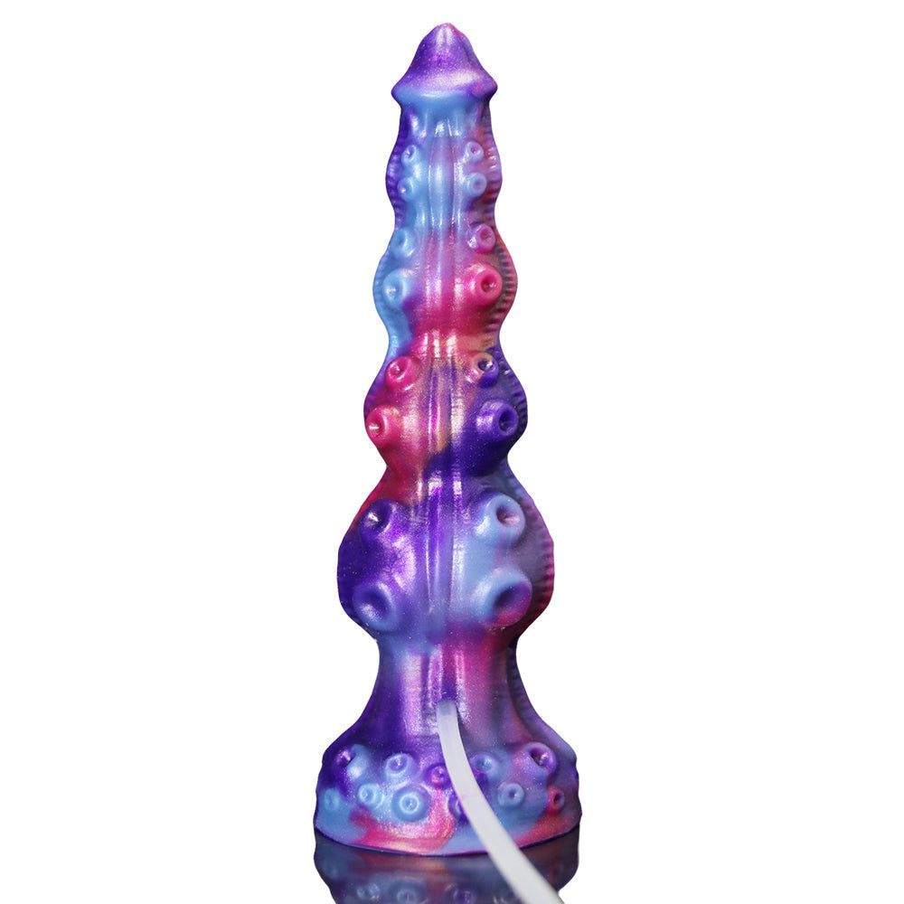 8.85 Inch Alien Tentacle Textured Squirting Dildo