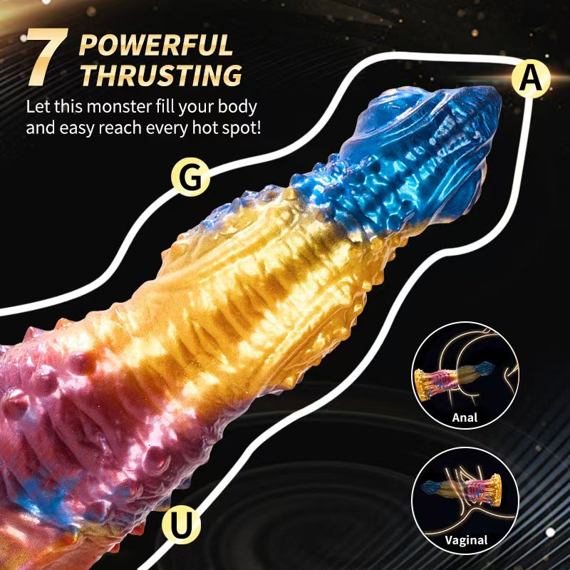 Wearwolf Monster Remote Control Vibrating Dildo