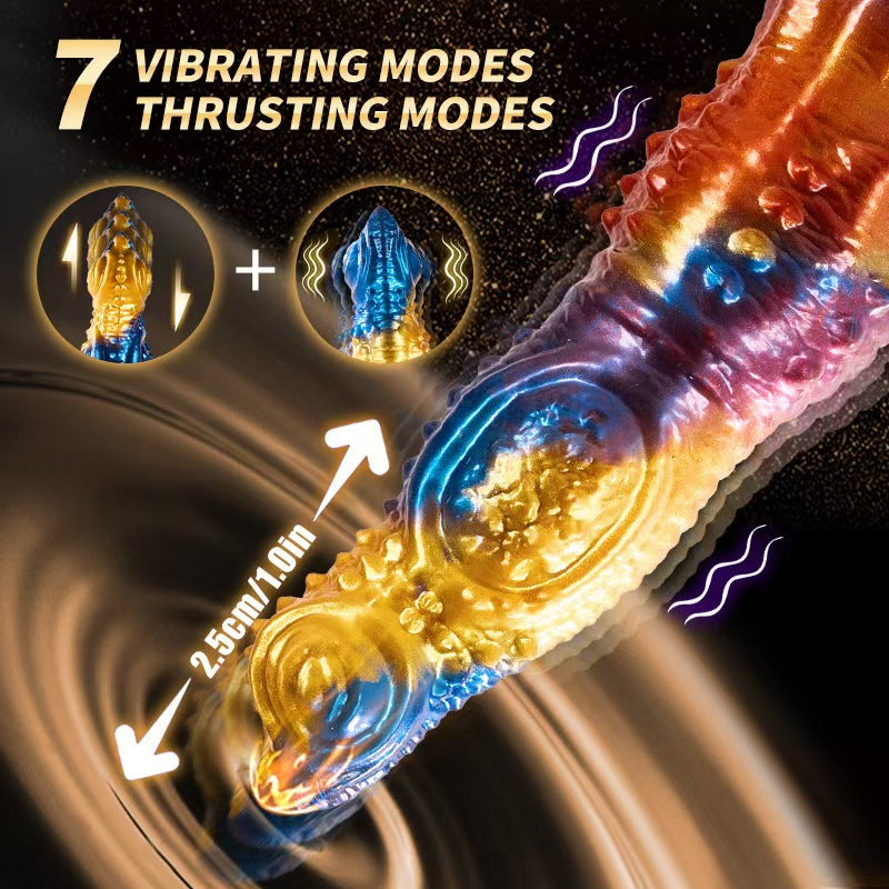 Wearwolf Monster Remote Control Vibrating Dildo