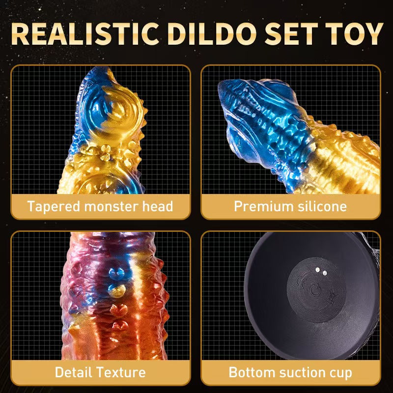 Wearwolf Monster Remote Control Vibrating Dildo