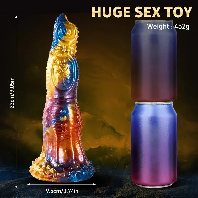 Wearwolf Monster Remote Control Vibrating Dildo